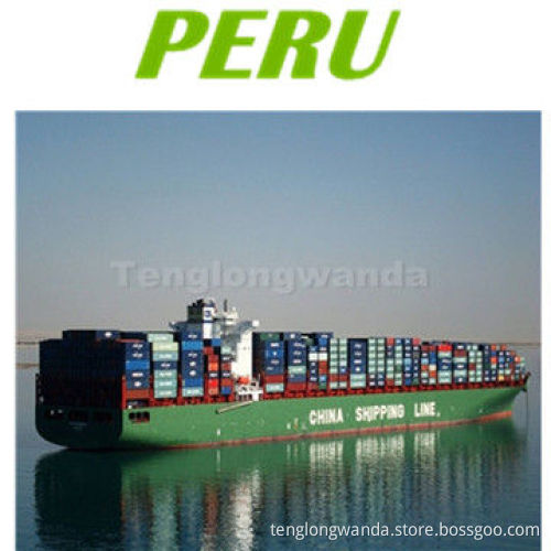 Sea Cargo Shipping Service to Callo Lima of Peru from Ningbo, Hangzhou
